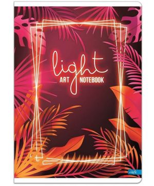 Тетрадка A5 Lastva Light Art, 52л
