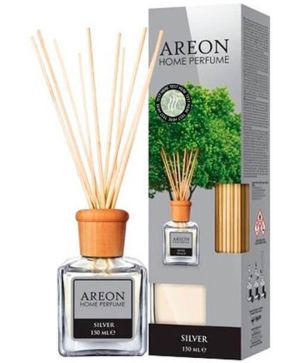 Парфюм за дома Areon 150ml, клечки, Silver