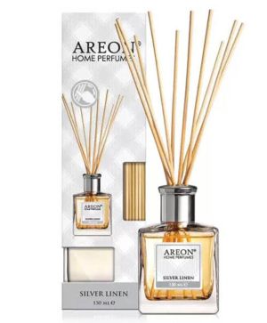 Парфюм за дома Areon 150ml, клечки, Silver linen