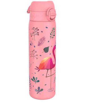 Бутилка за вода ION8 Print, метална 600ml Flamin