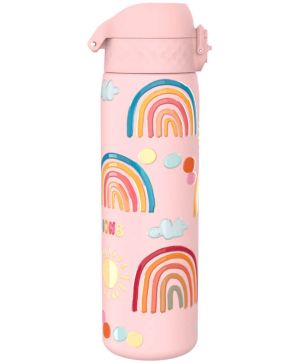 Бутилка за вода ION8 Print, метална 600ml Rainbo