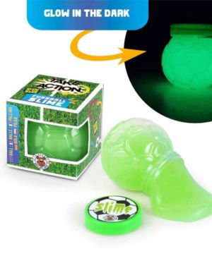 Слайм Trendhaus Football, светещ, 60g