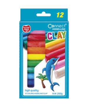 Пластилин Connect 12 цвята