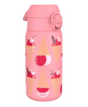Бутилка за вода ION8 Print, метална 400ml Ice Cr