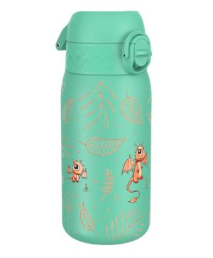 Бутилка за вода ION8 Print, метална 400ml Dragon