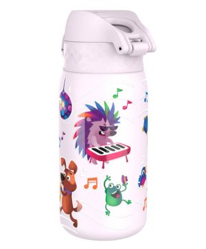 Бутилка за вода ION8 Print, метална 400ml Animal