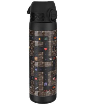 Бутилка за вода ION8 Print, метална 600ml Games