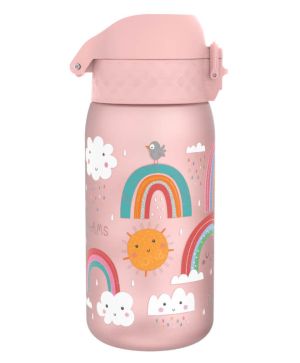 Бутилка за вода ION8 Print, рец.пл. 350ml Raibow