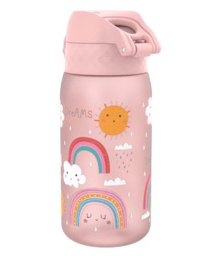 Бутилка за вода ION8 Print, рец.пл. 350ml Raibow