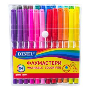 Флумастери Dinel 24 цвята