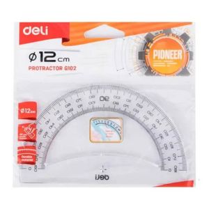 Транспортир Deli 10212.12см