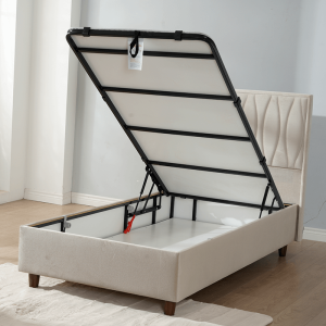 Тапицирано легло с матрак NEW ORIENT 100 x 200 - крем 02