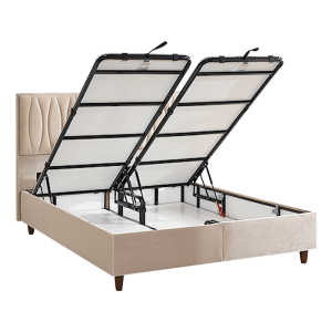 Тапицирана спалня с матрак NEW ORIENT 160 x 200 - крем 02
