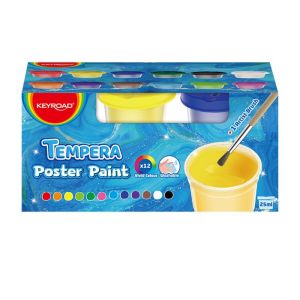 Темперни бои Keyroad KR972898, 12х25ml, Classic