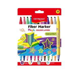 Флумастери Keyroad KR973315,12/24 цвята Magic