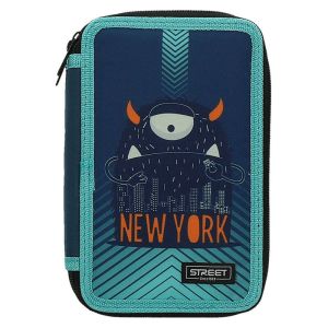 Несесер Street New York, 3 ципа, пълен 20х13х8см