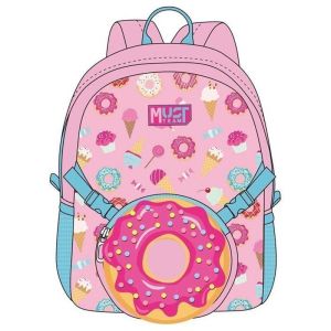 Раница Must Donut, 1 цип, детска 33х28х17см