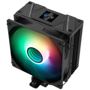 Охладител за процесор Thermalright Assassin Spirit 120 Vision ARGB Black - LCD Display Infinity Mirror