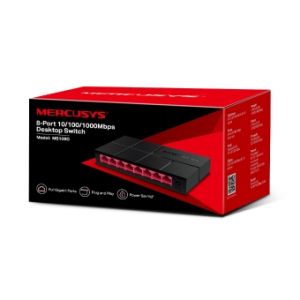 Комутатор суич (SWITCH) 8-портов Mercusys 10/100/1000 Mbps