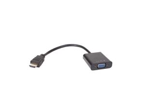 Преходник HDMI VCOM HDMI M-VGA F с кабел
