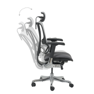 Ергономичен стол ERGOHUMAN IOO ELITE 2 - сива рамка - сив