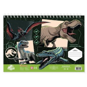 Скицник Diakakis Jurassic, спирала, 40л