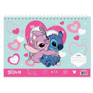 Скицник Diakakis Lilo&Stitch 2, спирала, 40л