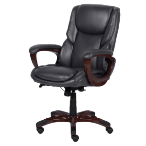 Президентски офис стол Carmen 5025 - черен