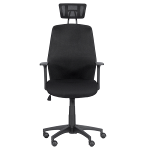 Президентски офис стол Carmen 7535 - черен