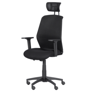 Президентски офис стол Carmen 7535 - черен