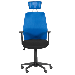 Президентски офис стол Carmen 7535 - синьо - черен