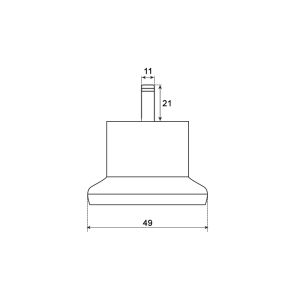 Тапи за статичност - черни