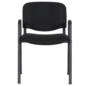 Посетителски стол Carmen 1137 LUX - черен