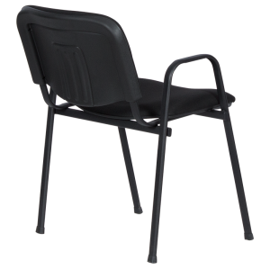 Посетителски стол Carmen 1137 LUX - черен