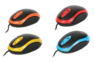 Оптична мишка Omega OM06, USB, син/черен