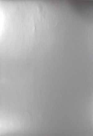 Самозалепваща хартия А4, опаковка 10, сребро