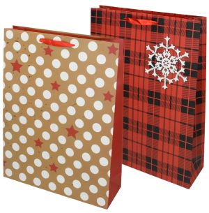 Под. торбичка XMAS Jumbo Deluxe, 33x45x11 cm