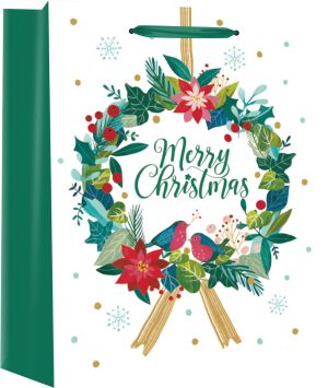 Подаръчна торбичка XMAS Jumbo, 33x45.7x 10.2cm