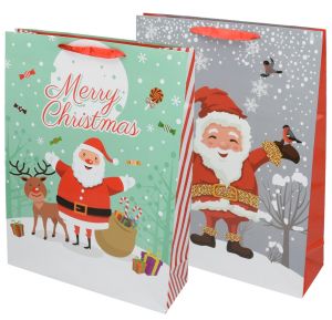 Подаръчна торбичка XMAS Jumbo, 71295, 33x45x11 cm