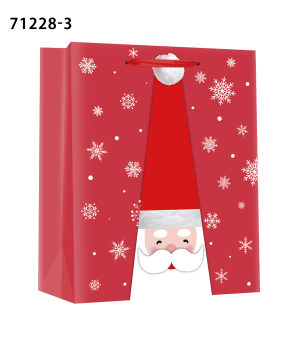 Подаръчна торбичка XMAS M, 71228, 17.8x22.9x9.8cm