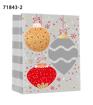 Подаръчна торбичка XMAS Large, 26x32x12 cm, 71843