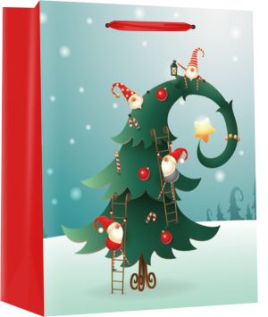 Подаръчна торбичка XMAS Special Large, 26x32x12 cm, 71205