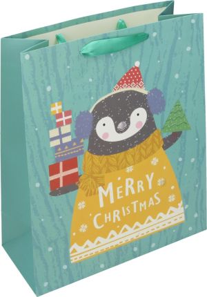 Подаръчна торбичка XMAS Large Deluxe, 26x32x12 cm