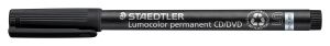Маркер Staedtler Lumocolor 310 CD/DVD,0.4mm, черен