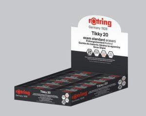 Гумичка Rotring Tikky Exam 20, черна