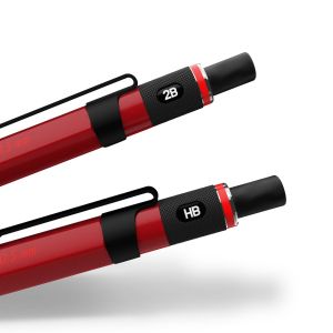 Автоматичен молив Rotring 500, 0.5 червен