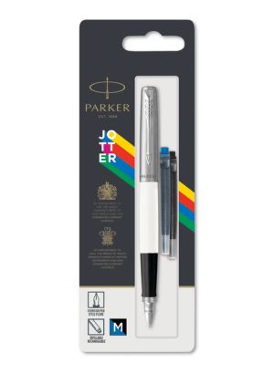 Писалка Parker Royal Jotter, блистер, бяла