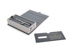 Писалка Parker Royal Sonnet St. Steel CT, с кутия, F