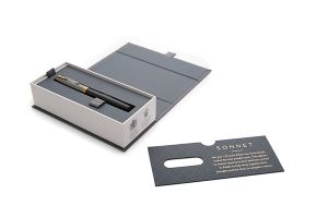 Писалка Parker Royal Sonnet Premium, черен/метал f