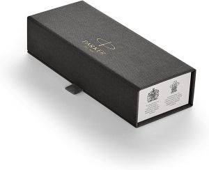 Parker Royal 5th Ingenuity Deluxe Slim, чер/червен m